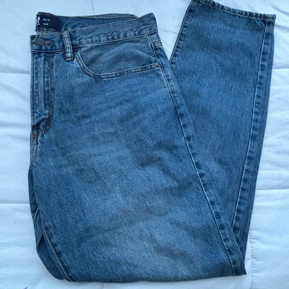 GAP Men's Slim Jeans - Blue